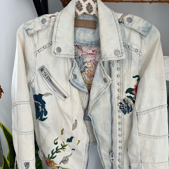 Blank NYC embroidered denim jacket - Picture 2 of 4